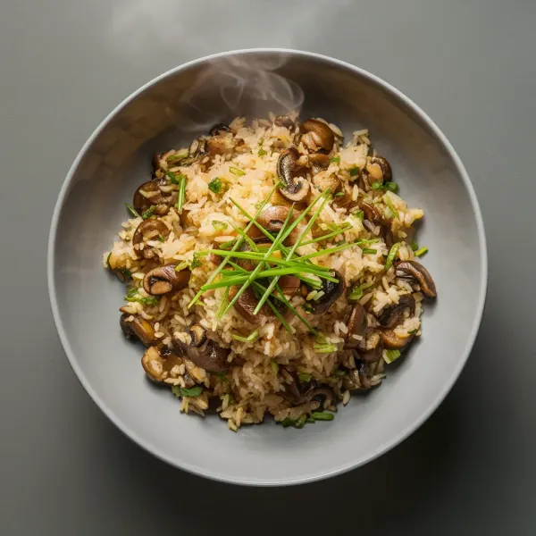 Mushroom Fried Rice