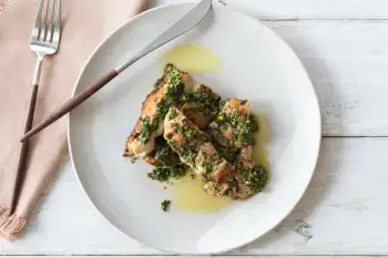 Chimichurri Marinated Chicken Thighs recipe image