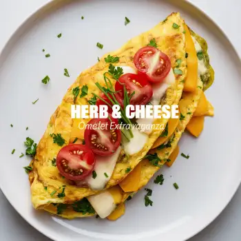 Herb & Cheese Omelet Extravaganza