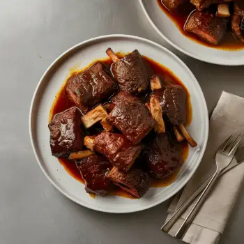 Kalbi Jjim (Korean Braised Short Ribs) recipe image