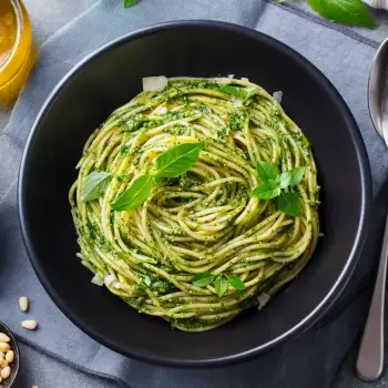 Pasta with Pesto Genovese recipe image