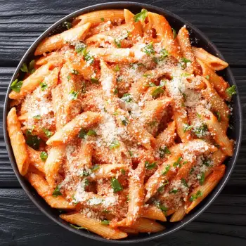 Penne with Vodka Sauce recipe image