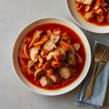 Pork in Red Curry recipe image