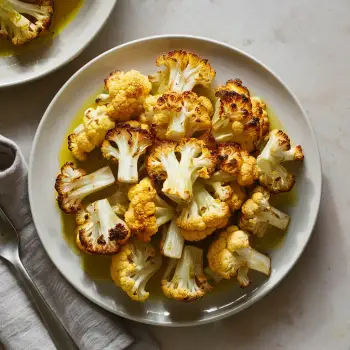 Roasted Cauliflower with Olive Oil recipe image