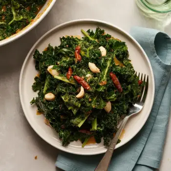 Sauteed Kale with Garlic and Calabrian Chili recipe image