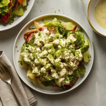 Tahini Ranch Dressing recipe image